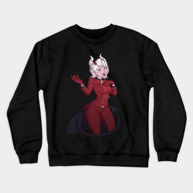 Beelzebub Crewneck Sweatshirt by Martian-Bean